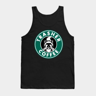 Trasher Coffee Tank Top